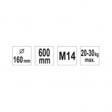 YATO Malaxor, M14, 160 x 600 mm..